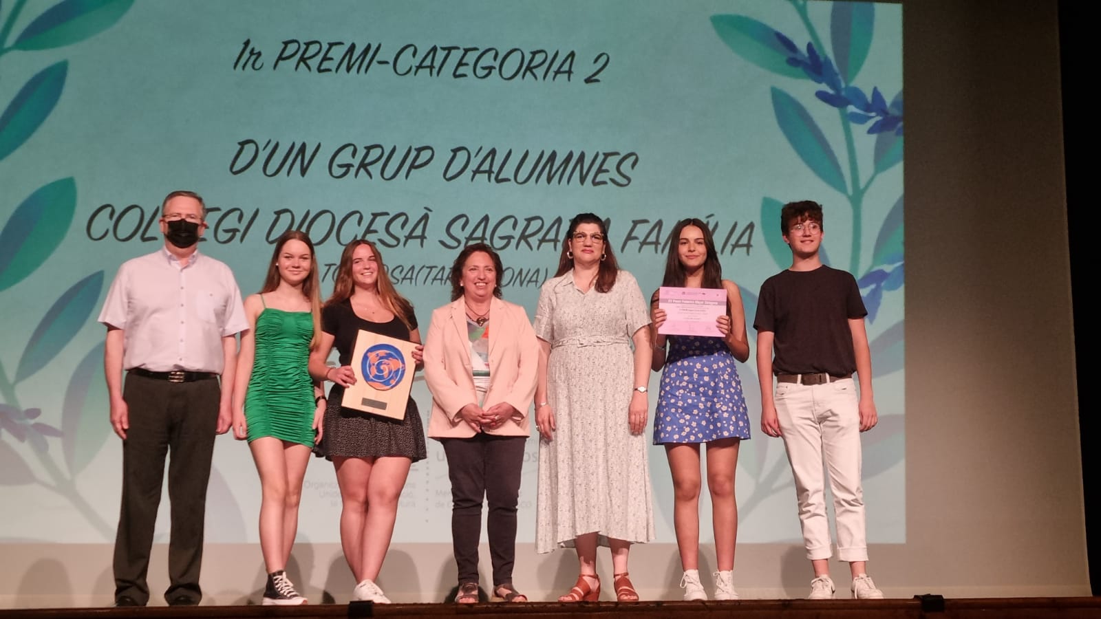 Alumnes guardonats al Premi Mayor Zaragoza